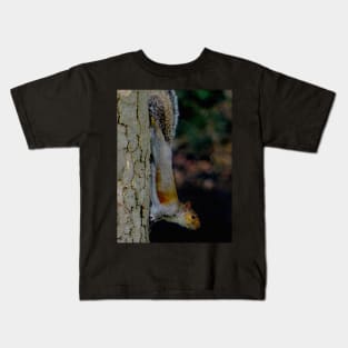 GONE NUTS FOR SQUIRREL YOGA ! Kids T-Shirt